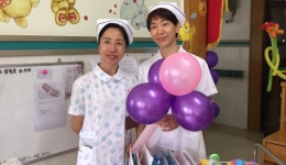 广西壮族自治区江滨医院为患儿送去儿童节礼物