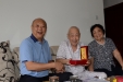 我院胡德宏书记带队看望慰问抗战老兵