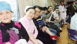 120名医务人员无偿献血3万多毫升