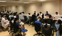 庞玉芳副院长为第七党支部党员上党课