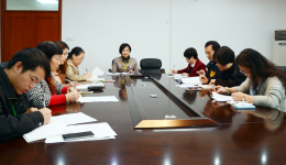 我院开展中层干部例行廉政谈话活动