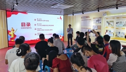 我院第十一党支部、第十三党支部在院史馆开展学党史主题活动