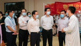 【广西卫健委官网】中华全国总工会副主席魏地春一行到广西江滨医院调研