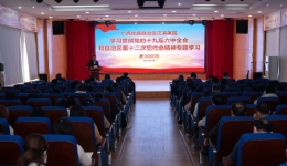 我院举行专题党课和深入开展纠治医疗卫生领域腐败、作风问题专项行动工作动员大会