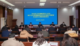 自治区卫生健康委深入纠治医疗卫生领域腐败和作风问题专项督导组到我院开展专项督查工作