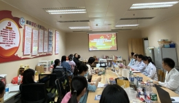 广西江滨医院检验科党支部、职能第五党支部开展党建共建活动