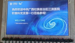 海燕论坛官网针灸推拿科党支部联合中国移动广西分公司政企事业部党支部开展 “5G+赋能 激发党建活力” 主题党日活动