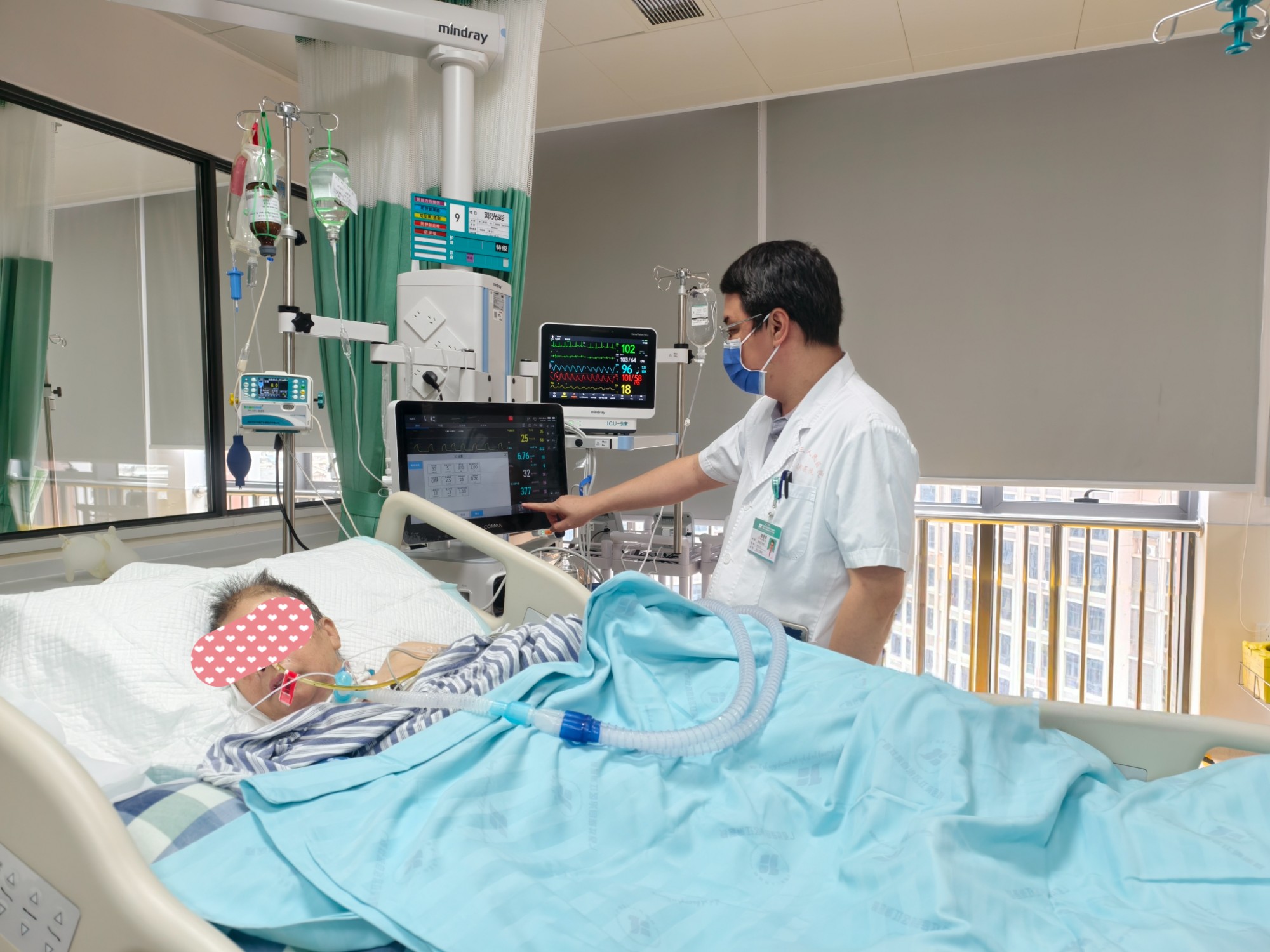 5.主任查房—调整呼吸机参数